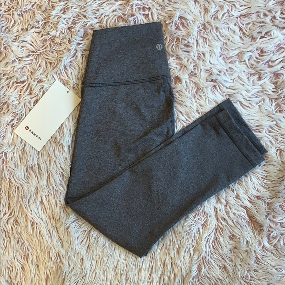 Lululemon leggings - wonder under grey
